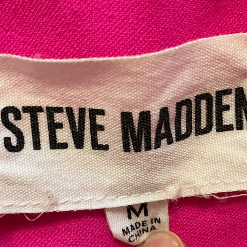 Steve Madden Neon Pink Women's Blazer - Picture 3 of 10